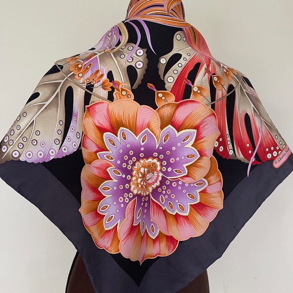 Salvatore Ferragamo Silk Scarf - Picture 6 of 15